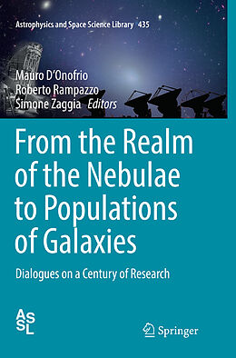 Kartonierter Einband From the Realm of the Nebulae to Populations of Galaxies von 