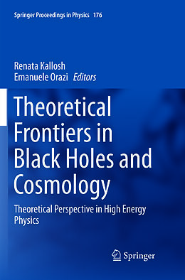 Kartonierter Einband Theoretical Frontiers in Black Holes and Cosmology von 
