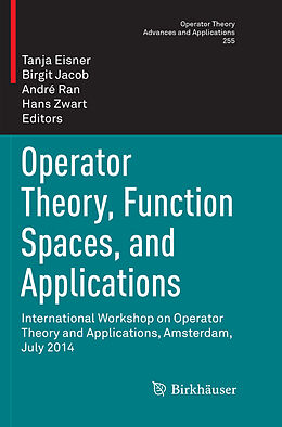 Kartonierter Einband Operator Theory, Function Spaces, and Applications von 