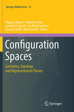 Couverture cartonnée Configuration Spaces de 