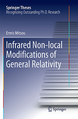Couverture cartonnée Infrared Non-local Modifications of General Relativity de Ermis Mitsou