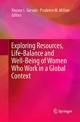 Couverture cartonnée Exploring Resources, Life-Balance and Well-Being of Women Who Work in a Global Context de 