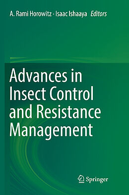 Couverture cartonnée Advances in Insect Control and Resistance Management de 