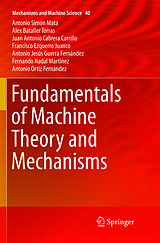 Kartonierter Einband Fundamentals of Machine Theory and Mechanisms von Antonio Simón Mata, Alex Bataller Torras, Juan Antonio Cabrera Carrillo