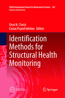 Couverture cartonnée Identification Methods for Structural Health Monitoring de 