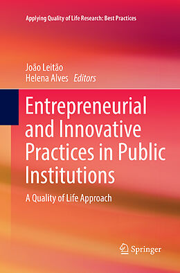 Couverture cartonnée Entrepreneurial and Innovative Practices in Public Institutions de 