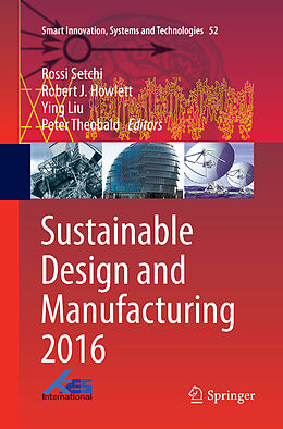 Kartonierter Einband Sustainable Design and Manufacturing 2016 von 