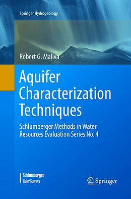 Couverture cartonnée Aquifer Characterization Techniques de Robert G. Maliva