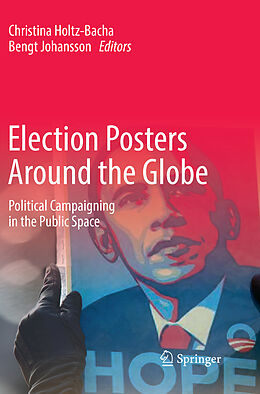 Couverture cartonnée Election Posters Around the Globe de 