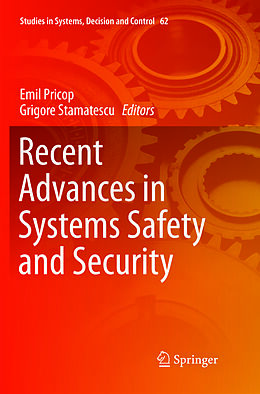 Kartonierter Einband Recent Advances in Systems Safety and Security von 