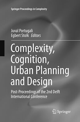 Kartonierter Einband Complexity, Cognition, Urban Planning and Design von 