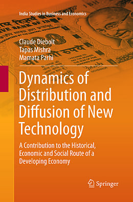 Couverture cartonnée Dynamics of Distribution and Diffusion of New Technology de Claude Diebolt, Mamata Parhi, Tapas Mishra