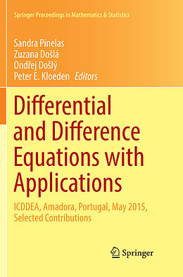 Couverture cartonnée Differential and Difference Equations with Applications de 