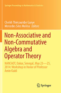 Kartonierter Einband Non-Associative and Non-Commutative Algebra and Operator Theory von 