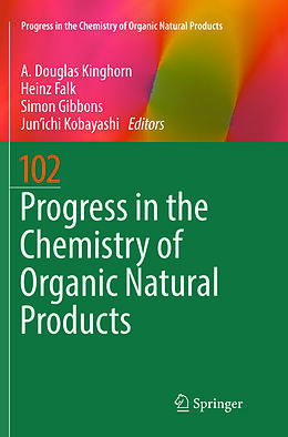 Couverture cartonnée Progress in the Chemistry of Organic Natural Products 102 de 