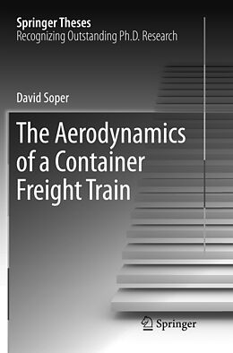 Couverture cartonnée The Aerodynamics of a Container Freight Train de David Soper