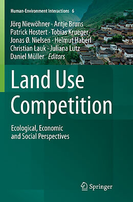 Kartonierter Einband Land Use Competition von 