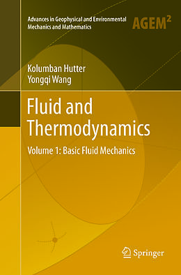 Couverture cartonnée Fluid and Thermodynamics de Yongqi Wang, Kolumban Hutter