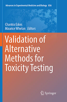 Kartonierter Einband Validation of Alternative Methods for Toxicity Testing von 
