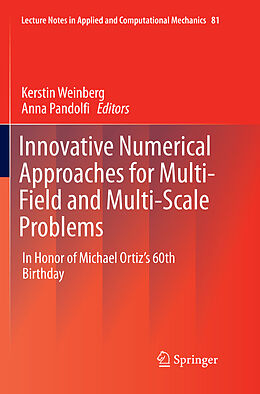Kartonierter Einband Innovative Numerical Approaches for Multi-Field and Multi-Scale Problems von 