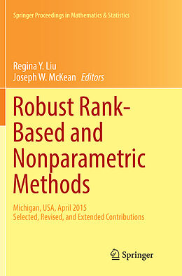 Kartonierter Einband Robust Rank-Based and Nonparametric Methods von 