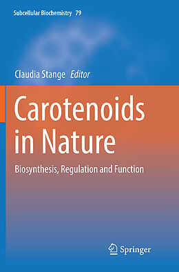 Couverture cartonnée Carotenoids in Nature de 