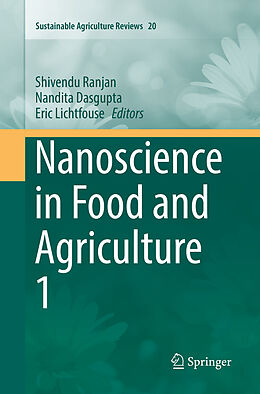 Kartonierter Einband Nanoscience in Food and Agriculture 1 von 