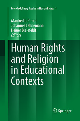 Couverture cartonnée Human Rights and Religion in Educational Contexts de 