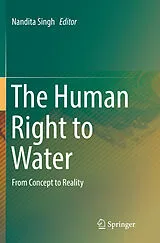 Kartonierter Einband The Human Right to Water von 