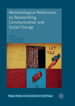 Couverture cartonnée Methodological Reflections on Researching Communication and Social Change de 