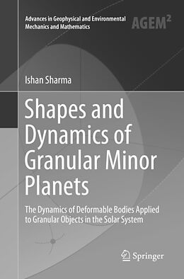 Couverture cartonnée Shapes and Dynamics of Granular Minor Planets de Ishan Sharma