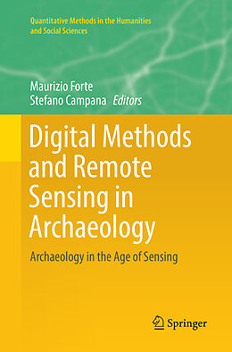 Couverture cartonnée Digital Methods and Remote Sensing in Archaeology de 