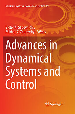 Kartonierter Einband Advances in Dynamical Systems and Control von 