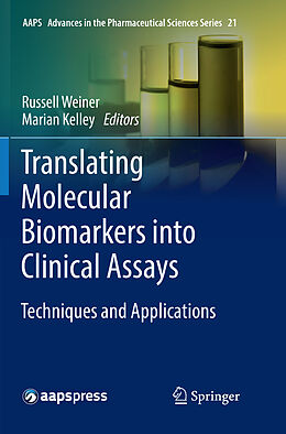 Couverture cartonnée Translating Molecular Biomarkers into Clinical Assays de 