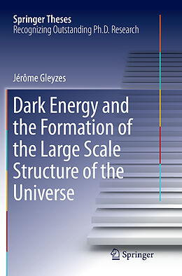 Couverture cartonnée Dark Energy and the Formation of the Large Scale Structure of the Universe de Jérôme Gleyzes