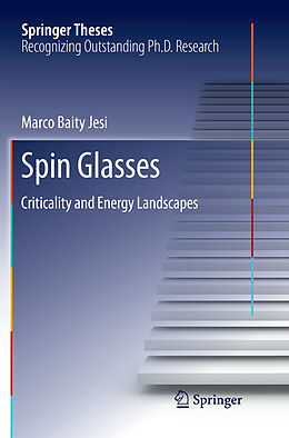 Couverture cartonnée Spin Glasses de Marco Baity Jesi