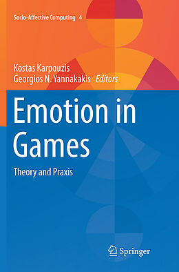 Couverture cartonnée Emotion in Games de 