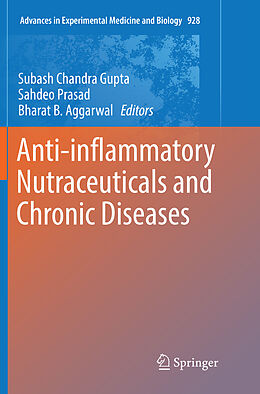 Kartonierter Einband Anti-inflammatory Nutraceuticals and Chronic Diseases von 