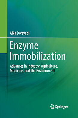 Couverture cartonnée Enzyme Immobilization de Alka Dwevedi