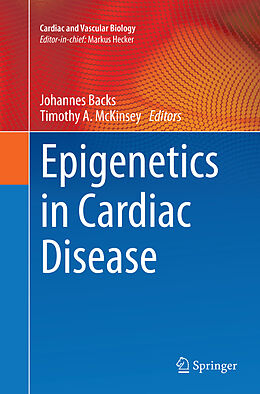 Couverture cartonnée Epigenetics in Cardiac Disease de 