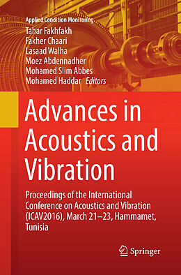 Couverture cartonnée Advances in Acoustics and Vibration de 