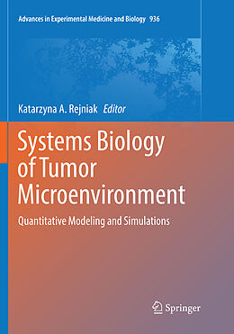 Kartonierter Einband Systems Biology of Tumor Microenvironment von 