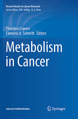 Kartonierter Einband Metabolism in Cancer von 