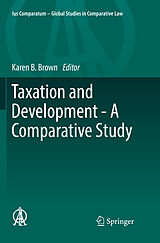 Couverture cartonnée Taxation and Development - A Comparative Study de 