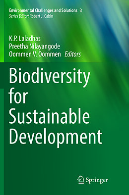 Couverture cartonnée Biodiversity for Sustainable Development de 