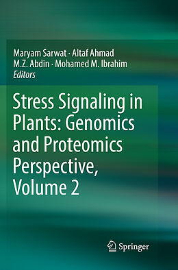 Couverture cartonnée Stress Signaling in Plants: Genomics and Proteomics Perspective, Volume 2 de 