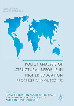 Couverture cartonnée Policy Analysis of Structural Reforms in Higher Education de Harry De Boer, Jon File, Don F Westerheijden