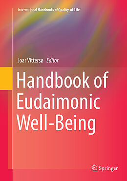 Couverture cartonnée Handbook of Eudaimonic Well-Being de 