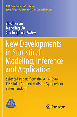 Couverture cartonnée New Developments in Statistical Modeling, Inference and Application de 