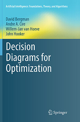 Kartonierter Einband Decision Diagrams for Optimization von David Bergman, John Hooker, Willem-Jan Van Hoeve